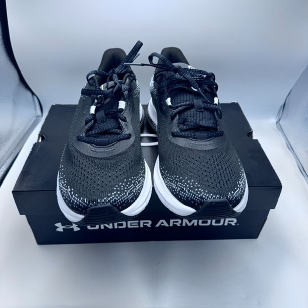 Under Armour HOVR Turbulence 2 Womens 11 Black Running Shoes 3026525-001 NIB